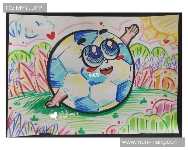 水彩画风格下的足球球星魅力展现与运动精神塑造